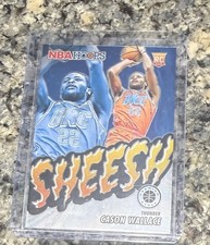 Cason Wallace RC 2023-24 Panini NBA Hoops Premium Stock SHEESH ROOKIE CARD NM/M. rookie card picture