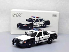 596 1/64 Ford CV Crown Victoria Las Vegas Police #92 Diecast Car Model