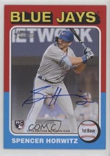 2024 Topps Heritage Real One Auto Spencer Horwitz #ROA-SH Auto 13gw