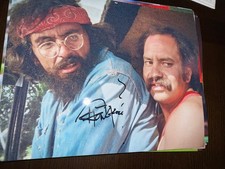 TOMMY CHONG signed UP IN SMOKE 8x10 photo MOVIE 1A