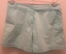 Crown &Ivy Women Light Blue Caroline Shorts Size 4