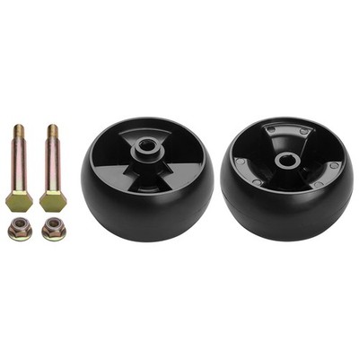 Deck Wheels Fit for Cub Cad Mower - Roller Gauge 73404155-2Pc, 2 Pack 