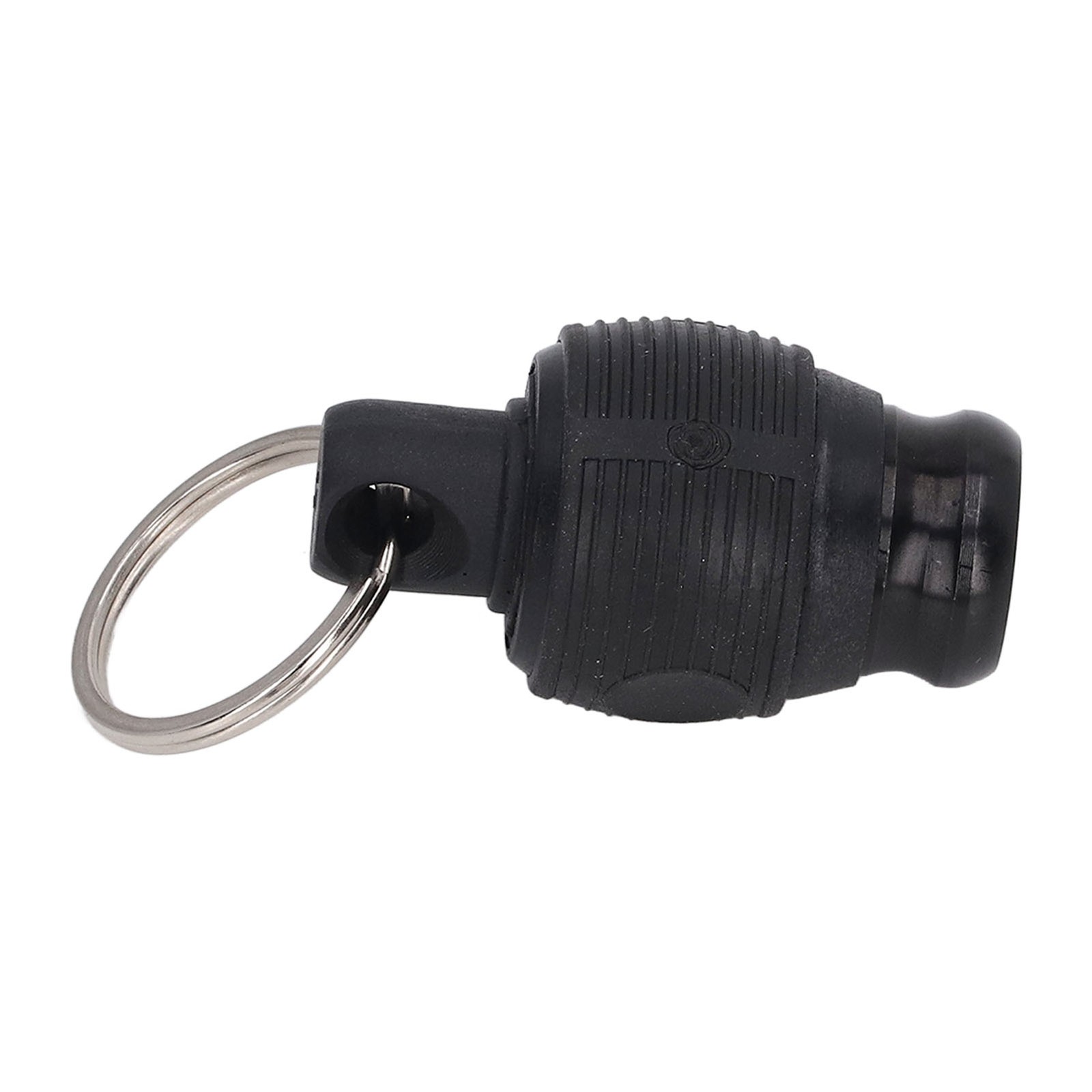 (Black)2Pcs Screwdriver Bit Holder Quick Fix Release Bit Keychain For 1/4in Dia