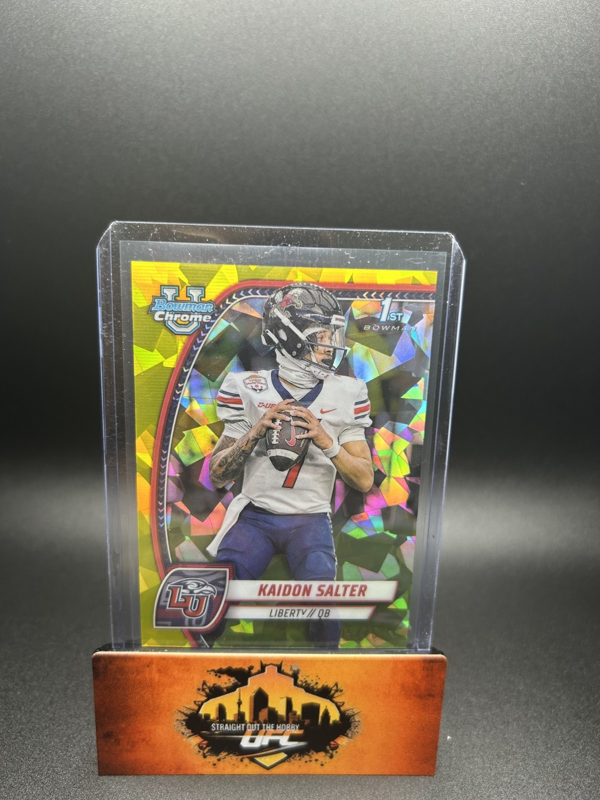 2024 Bowman University Chrome Sapphire Edition - Kaidon Salter #111 Yellow /75🔥