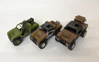 G.I Joe (3) 1982 1988 Vamp Mark II Lot Vehicle Vehicles Vintage ARAH Original