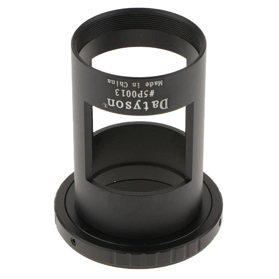 Adaptador de cámara con mira telescópica de anillo en T para Nikon F DSLR + funda de fotografía M42 S Foto 4 de 4