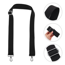 Durable Nylon Adjustable Strap for Camera Laptop Crossbody Bags Black