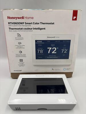 Honeywell Home RTH9600WF Smart Color Thermostat  Wi-Fi Programmable Touchscreen