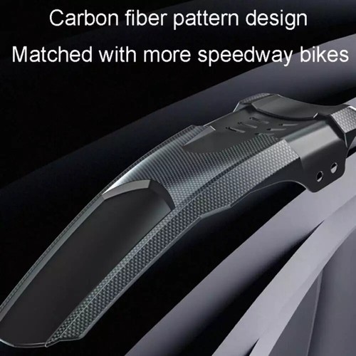 For ENLEE DN-645 1pair Front & Rear Universal Bicycle Fenders Cycling Accessorie - Picture 2 of 12
