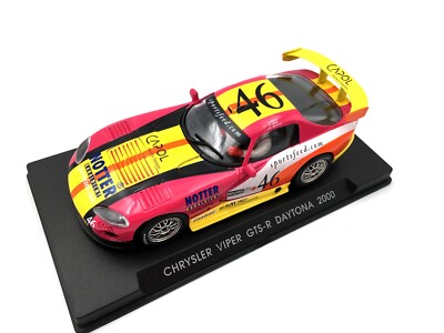 1:32 Fly SlotCar Model - A86 Chrysler Viper Gts-R #46 Daytona 2000 T.Seiler/Brun