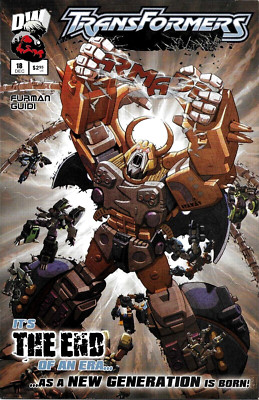 TRANSFORMERS ARMADA #18 (VOL 1)  DREAMWAVE  DEC 2003  VFN  1ST PRINT