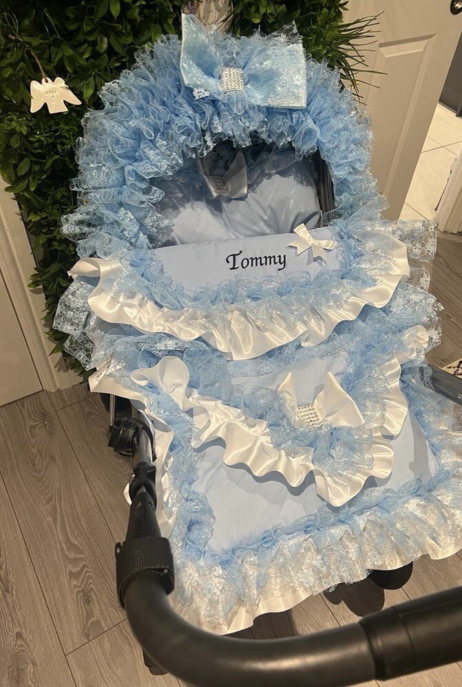 Discount frilly pram sets on Sale Black Friday