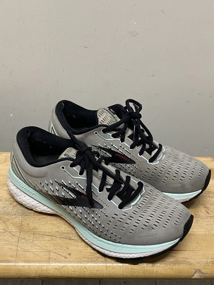 Brooks Ghost 13 Women s Running Shoes Size 8.5 B Medium Gray Aqua 1203381B073