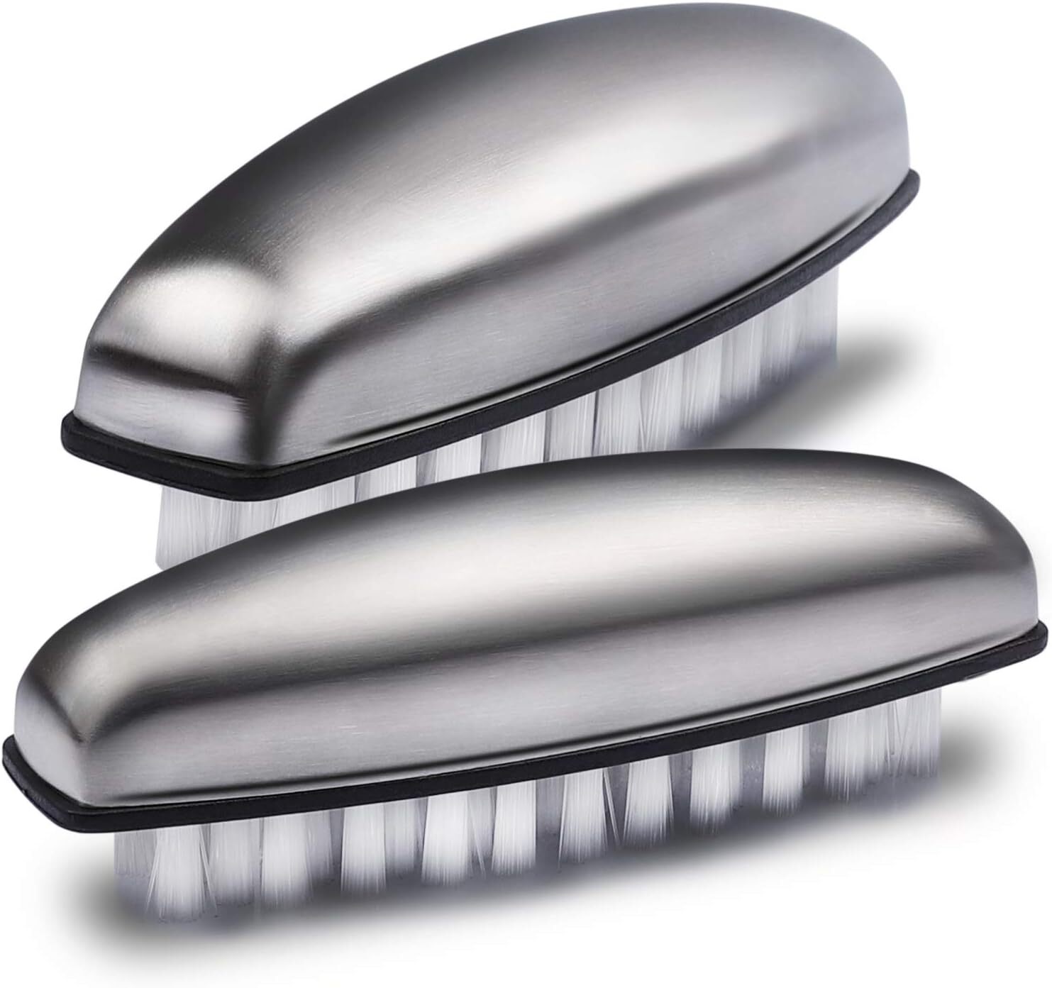 UCEC 2x Stainless Steel Hand Nail Brush| Hard Nail Brush| Nail Brushes Hard Bri