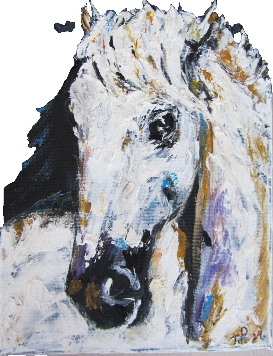 Pinturas de animales de arte expresionismo de lona