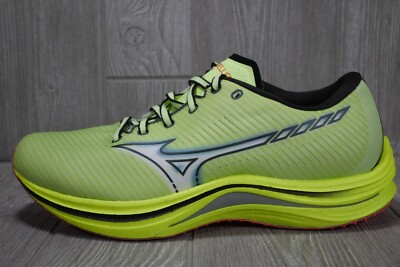 Mizuno Wave Rebellion Men's Running Racing Shoes Neon Size 9 - 12 $160