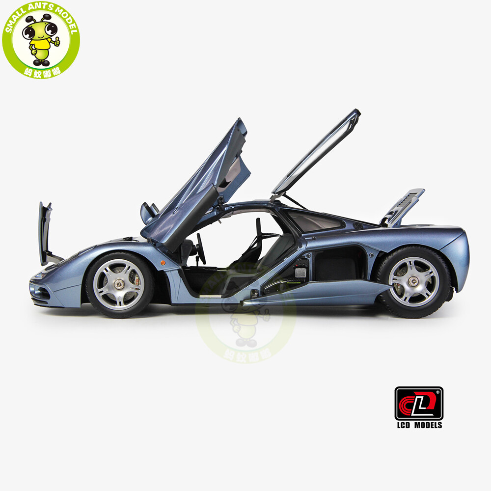 1/18 LCD Mclaren F1 XP5 ICE BLUE Diecast Model Car Gifts For