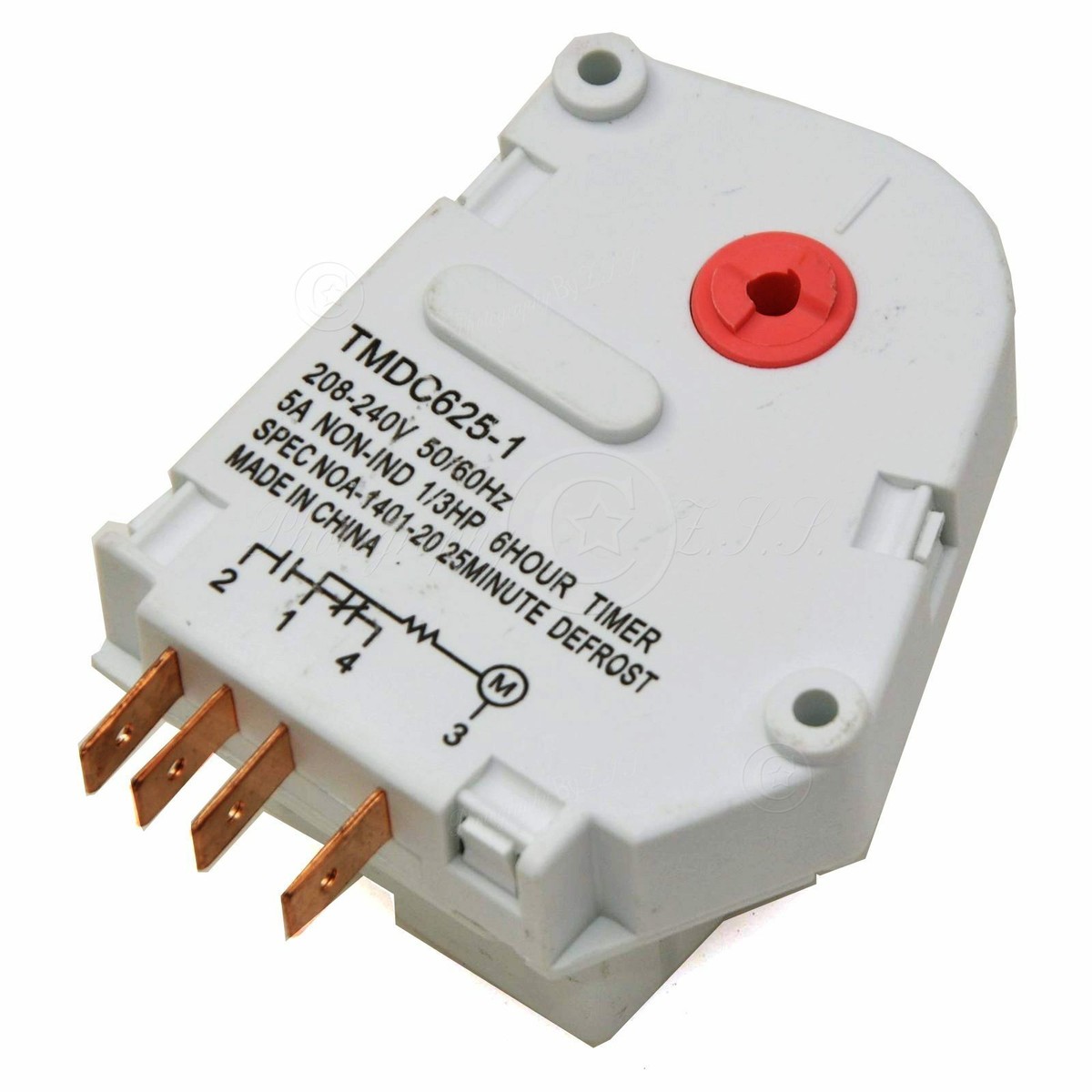 TMDC 625-1 5A 6Hours Defrost Timer for Whirlpool Midea Hisense LG