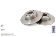 Bremsscheiben hinten für Honda Civic VII Hatchback EU EP EV 1.4iS 1.6i
