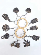 key tags Key Rings Pendants Mini Keys Key Chain Key Fobs Mini Gift Small Gift