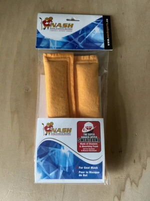 Nash Orange Chamois Goalie Mask Sweatbands - 2 Pack