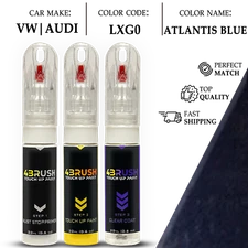 VW/AUDI LXG0 ATLANTIS BLUE Touch Up Paint Scratch Remove Repair Kit Corrector