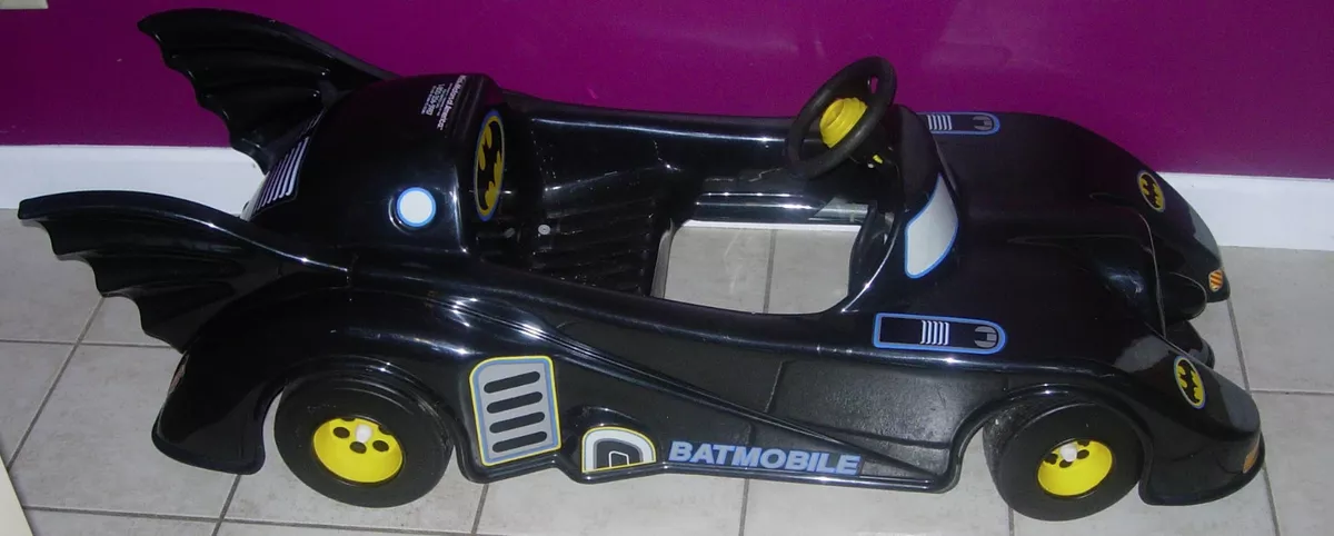 Batmobile 12v battery sale powered ride on