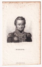 General Charles Antoine Morand Napoleon Bonaparte Pontarlier Doubs Empire 1818