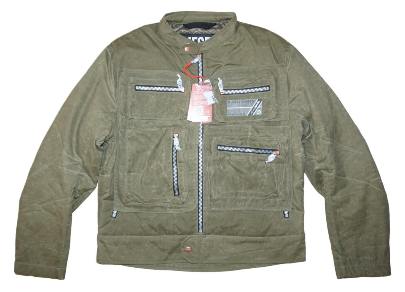 DIESEL J-ELEVEN JACKET SIZE 52 (XL) 100% AUTHENTIC