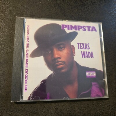 Pimpsta Texas Wada CD Dallas Texas 90s Gangsta Rap G-Funk Dirty