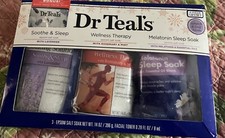 dr teals 4 piece gift set epsom salt soak