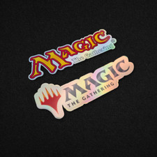 Magic The Gathering Holographic Trading Card Game Binder Sticker