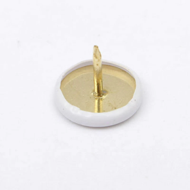 50/100Pcs Drawing Pins Brass Assorted Colours Thumb Tacks Push Board Cork - Image 2 of 4