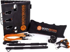 New Sealed BodyBoss Home Gym 2.0 - Full Portable Gym Home Workout Package Orange