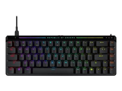 ASUS ROG Falchion Ace HFX 65% compact gaming keyboard, magnetic