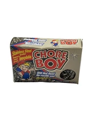 CHORE BOY 2 Count Stainless Steel Scrubbers