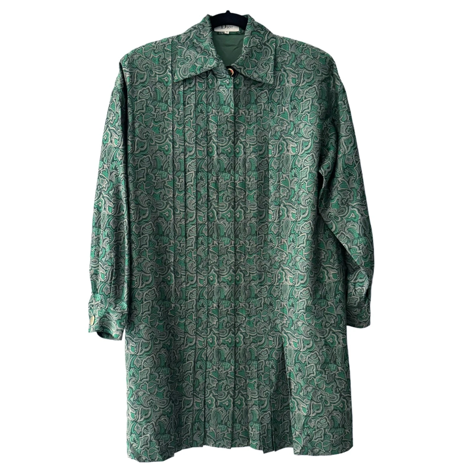 Giacca vintage Miss Dior taglia M Paisley Avant Garde MCM lusso festa chic ottime condizioni