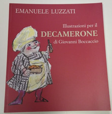illustrazioni per il decamerone - emanuele luzzati - catalogo mostra