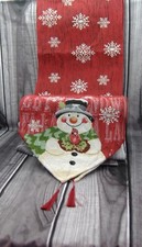 Christmas Table Runner Snowman Table Runner for Christmas Holiday 70x13 In