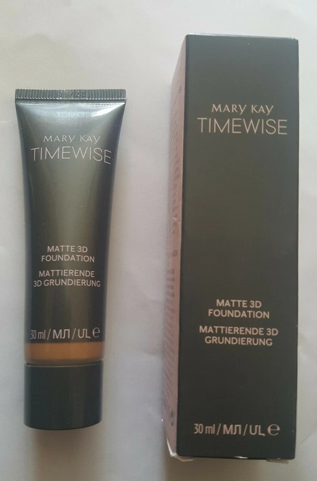 Mary Kay Time-Wise Matte 3D Foundation (Bronze W 130) (Matt) (30ml)