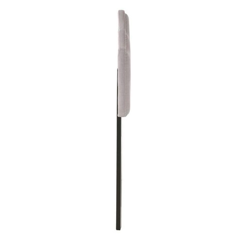 Noble House Headboards 62.25" x 62.25" Queen Size Fabric Upholstery Light Grey - Picture 2 of 9