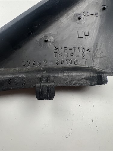 1991-1995 S140 CROWN MAJESTA JZS147 OEM JDM RHD DOOR MIRROR CORNER COVER. U6 - Picture 12 of 15