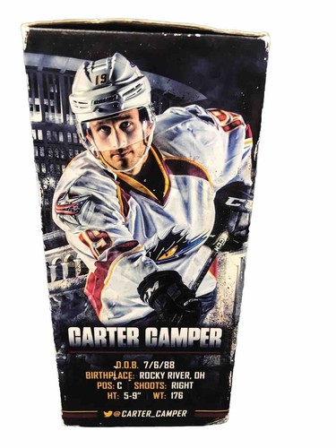 Cleveland Monsters Hockey Carter Camper Bobblehead 2018 - Picture 2 of 8