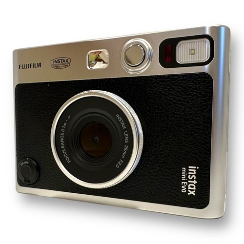 Fujifilm Instax Mini Evo Black Hybrid Instant Camera New Open Box - Picture 6 of 23