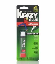 Krazy Glue All-Purpose Liquid Formula, Precision-Tip Applicator, .07oz FREE SHIP