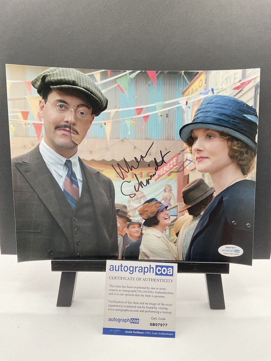 Wrenn Schmidt signed photo Boardwalk Empire autograph 8x10 ACOA