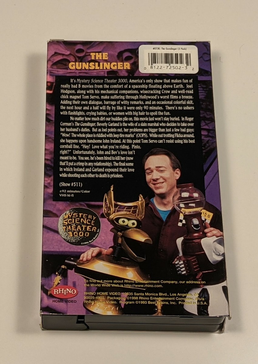 その他 Mystery Science Theater 3000: Gunslingers [VHS] Mystery Science Theater 3000: The Gunslinger (MST3K, VHS