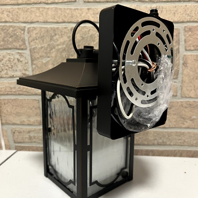 AC 120V | Dexnump Outdoor Wall Lamp (7.6''L *6.5''W *12.4''H)