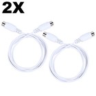 2Pcs Midi Cable 5-Pin Plugs Male to Male Midi input/output Audio Cable 1.5M Us