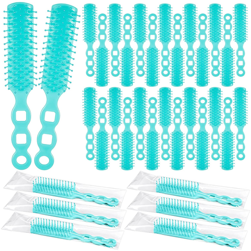 72 Pieces Hair Brushes in Bulk for Homeless, Brush Nylon Bristles Vent C - Picture 2 of 8